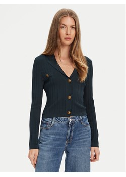 Guess Kardigan W5YR11 Z0130 Zielony Regular Fit ze sklepu MODIVO w kategorii Swetry damskie - zdjęcie 184158491