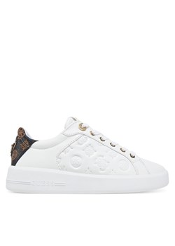 Guess Sneakersy FLJRON FAL12 Biały ze sklepu MODIVO w kategorii Buty sportowe damskie - zdjęcie 184158502
