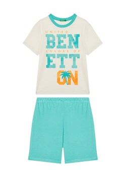 United Colors Of Benetton Piżama 30960P08O Niebieski Regular Fit ze sklepu MODIVO w kategorii Piżamy dziecięce - zdjęcie 184158503