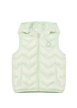 United Colors Of Benetton Kamizelka 21INGJ00H Zielony Regular Fit ze sklepu MODIVO w kategorii Kamizelki dziewczęce - zdjęcie 184158514