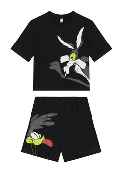 United Colors Of Benetton Piżama 30960P08T Czarny Regular Fit ze sklepu MODIVO w kategorii Piżamy dziecięce - zdjęcie 184158531
