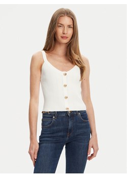 Guess Top W5YR10 Z0130 Biały Regular Fit ze sklepu MODIVO w kategorii Bluzki damskie - zdjęcie 184158532