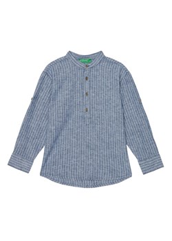 United Colors Of Benetton Koszula 52VMCQ03V Niebieski Regular Fit ze sklepu MODIVO w kategorii Koszule chłopięce - zdjęcie 184158541