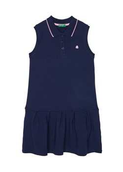 United Colors Of Benetton Sukienka codzienna 3F9HCV012 Granatowy Regular Fit ze sklepu MODIVO w kategorii Sukienki dziewczęce - zdjęcie 184158544