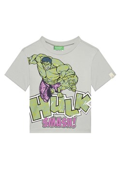 United Colors Of Benetton T-Shirt 35RYG10I1 Szary Regular Fit ze sklepu MODIVO w kategorii T-shirty chłopięce - zdjęcie 184158552