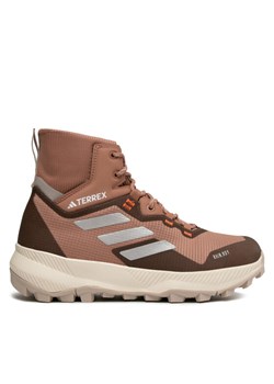 adidas Trekkingi TERREX WMN MID RAIN.RDY Hiking Shoes HQ3557 Brązowy ze sklepu MODIVO w kategorii Buty trekkingowe damskie - zdjęcie 184158600