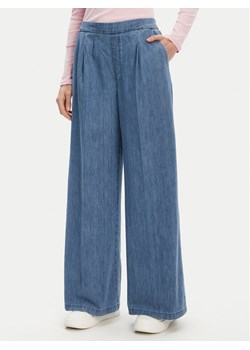 United Colors Of Benetton Spodnie palazzo 4KOWDF01B Niebieski Wide Leg ze sklepu MODIVO w kategorii Spodnie damskie - zdjęcie 184158613