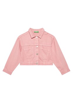 United Colors Of Benetton Kurtka przejściowa 21AQCN060 Różowy Regular Fit ze sklepu MODIVO w kategorii Kurtki dziewczęce - zdjęcie 184158624