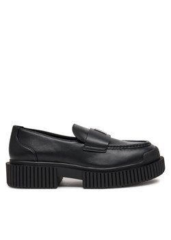 Armani Exchange Loafersy XDA006 XV874 00002 Czarny ze sklepu MODIVO w kategorii Lordsy damskie - zdjęcie 184158642