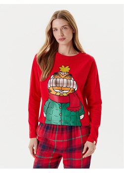 United Colors Of Benetton Koszulka piżamowa 3DKE3M06L Czerwony Regular Fit ze sklepu MODIVO w kategorii Piżamy damskie - zdjęcie 184158651