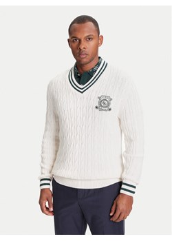 Guess Sweter M5YR12 Z30W1 Écru Regular Fit ze sklepu MODIVO w kategorii Swetry męskie - zdjęcie 184158674