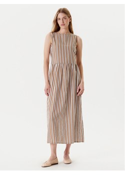 United Colors Of Benetton Sukienka letnia 48I5DV0BK Beżowy Regular Fit ze sklepu MODIVO w kategorii Sukienki - zdjęcie 184158721