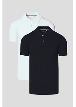 Zestaw 2 Koszulek Polo Bawełnianych Cassian ze sklepu Lancerto S.A. w kategorii T-shirty męskie - zdjęcie 184159891