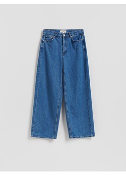 Reserved - Jeansy wide leg - niebieski ze sklepu Reserved w kategorii Jeansy damskie - zdjęcie 184160194