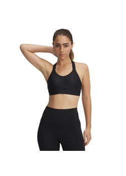 Biustonosz treningowy Under Armour Infinity High Strappy - czarny ze sklepu Sportstylestory.com w kategorii Biustonosze - zdjęcie 184161104