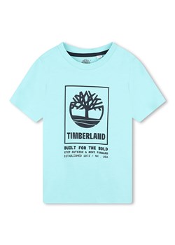 Timberland Koszulka w kolorze błękitnym ze sklepu Limango Polska w kategorii T-shirty chłopięce - zdjęcie 184161384