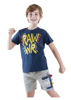 Denokids 2-częściowy zestaw w kolorze granatowo-szarym ze sklepu Limango Polska w kategorii T-shirty chłopięce - zdjęcie 184161480