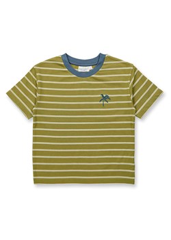 Sense Organics Koszulka &quot;Anton&quot; w kolorze khaki ze sklepu Limango Polska w kategorii T-shirty chłopięce - zdjęcie 184161672