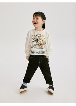 Reserved - Bluza Tom i Jerry - złamana biel ze sklepu Reserved w kategorii Bluzy chłopięce - zdjęcie 184162284