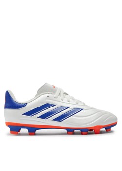 Buty do piłki nożnej adidas Copa Pure 2 Club Fxg J IG6412 Biały ze sklepu eobuwie.pl w kategorii Buty sportowe dziecięce - zdjęcie 184162561