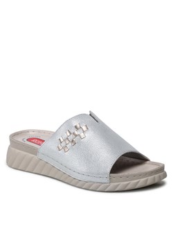 Go Soft Klapki EST-2299-02 Srebrny ze sklepu MODIVO w kategorii Klapki damskie - zdjęcie 184162902