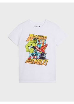 Sinsay - Koszulka Avengers - biały ze sklepu Sinsay w kategorii T-shirty chłopięce - zdjęcie 184164473