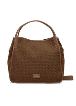 Torebka Max Mara Beachwear 2516511039650 Brązowy ze sklepu eobuwie.pl w kategorii Torby letnie - zdjęcie 184164781