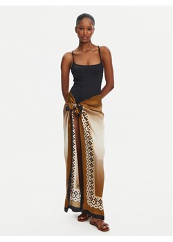 Chusta Max Mara Beachwear Ottico 2516541019 Brązowy ze sklepu eobuwie.pl w kategorii Szaliki i chusty damskie - zdjęcie 184164784