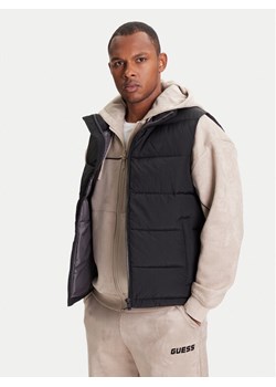 Guess Bezrękawnik Z5YL08 WGTN0 Czarny Regular Fit ze sklepu MODIVO w kategorii Kamizelki męskie - zdjęcie 184164942