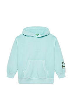 United Colors Of Benetton Bluza 3WITC204G Niebieski Relaxed Fit ze sklepu MODIVO w kategorii Bluzy chłopięce - zdjęcie 184164951