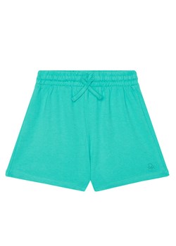 United Colors Of Benetton Szorty sportowe 3BL0G901T Zielony Regular Fit ze sklepu MODIVO w kategorii Spodenki dziewczęce - zdjęcie 184164981