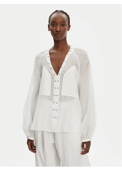 PINKO Bluzka Darren 105281 A2M7 Biały Regular Fit ze sklepu MODIVO w kategorii Bluzki damskie - zdjęcie 184165002