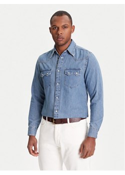 United Colors Of Benetton Koszula jeansowa 5RZKUQ03F Niebieski Regular Fit ze sklepu MODIVO w kategorii Koszule męskie - zdjęcie 184165012