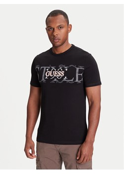 Guess T-Shirt M5YI14 I3Z14 Czarny Regular Fit ze sklepu MODIVO w kategorii T-shirty męskie - zdjęcie 184165031