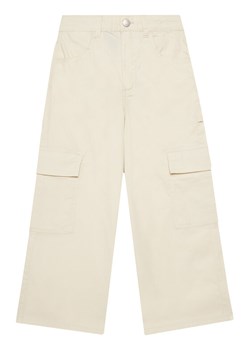 United Colors Of Benetton Spodnie materiałowe 4L2VCE040 Beżowy Wide Leg ze sklepu MODIVO w kategorii Spodnie dziewczęce - zdjęcie 184165042