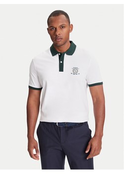 Guess Polo M5YP03 KCJV1 Biały Regular Fit ze sklepu MODIVO w kategorii T-shirty męskie - zdjęcie 184165043