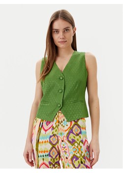 Lola Casademunt by Maite Kamizelka MS2502007 Zielony Regular Fit ze sklepu MODIVO w kategorii Kamizelki damskie - zdjęcie 184165060
