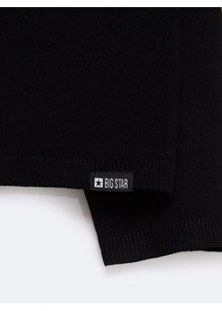 Sweter damski z wiskozy czarny Faustii 906 ze sklepu Big Star w kategorii Swetry damskie - zdjęcie 184165672