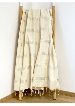 Le Comptoir de la Plage Fouta &quot;Isis&quot; w kolorze kremowym - 200 x 100 cm ze sklepu Limango Polska w kategorii Ręczniki - zdjęcie 184166001