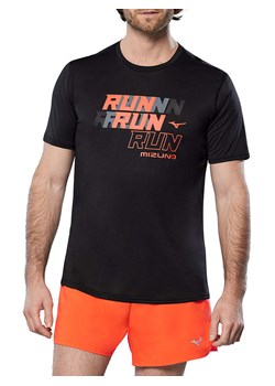Mizuno Koszulka w kolorze czarnym do biegania ze sklepu Limango Polska w kategorii T-shirty męskie - zdjęcie 184166173