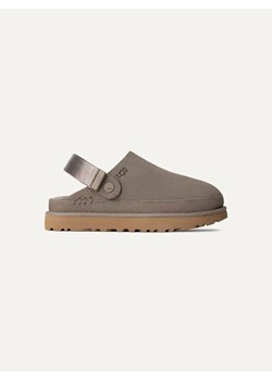 UGG Skórzane kapcie &quot;Goldenstar&quot; w kolorze fioletowym ze sklepu Limango Polska w kategorii Kapcie damskie - zdjęcie 184166271