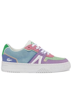 Buty Lacoste Leather and Suede Colour-Block 743SFA0073-AMK - multikolor ze sklepu streetstyle24.pl w kategorii Buty sportowe damskie - zdjęcie 184166664