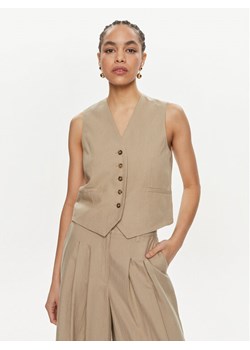 Herskind Kamizelka Mister 5113840 Beżowy Regular Fit ze sklepu MODIVO w kategorii Kamizelki damskie - zdjęcie 184167473