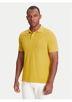 United Colors Of Benetton Polo 3089J3179 Żółty Regular Fit ze sklepu MODIVO w kategorii T-shirty męskie - zdjęcie 184167510