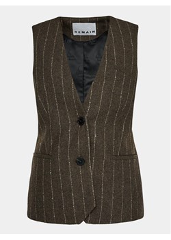 Remain Kamizelka 5006301698 Brązowy Regular Fit ze sklepu MODIVO w kategorii Kamizelki damskie - zdjęcie 184167562