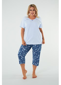 Agalia piżama damska krótki rękaw, 3/4 spodnie ze sklepu italianfashion w kategorii Piżamy damskie - zdjęcie 184168290