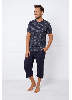Piżama męska krótki rękaw, 3/4 spodnie Gerard ze sklepu italianfashion w kategorii Piżamy męskie - zdjęcie 184168294