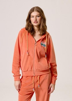Zapinana bluza z miękkiego weluru ze sklepu Diverse w kategorii Bluzy damskie - zdjęcie 184171281