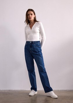 Jeansy straight leg z wysokim stanem ze sklepu Diverse w kategorii Jeansy damskie - zdjęcie 184172640