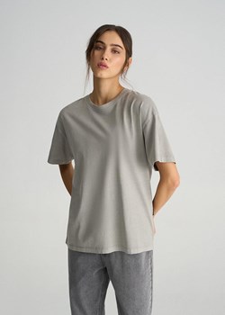 Bawełniany T-shirt damski z efektem sprania ze sklepu Diverse w kategorii Bluzki damskie - zdjęcie 184174081